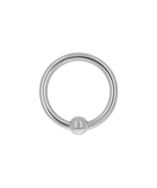 Captive in 18k white gold, 16g 5/16"