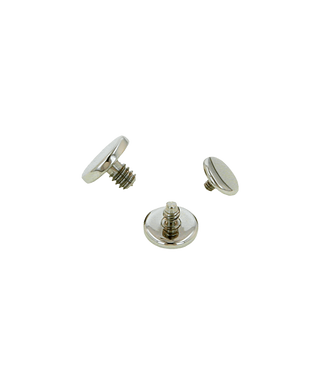 Threaded disk end in titanium for 14g/12g