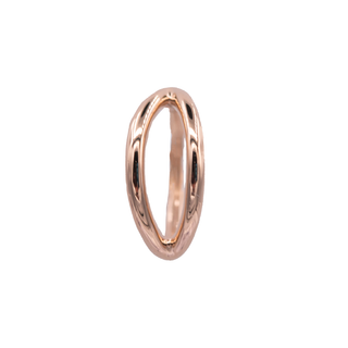 Illusion ring in rose gold, 18g 5/16