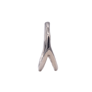 Illusion ring in white gold, 18g 5/16
