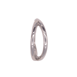 Illusion ring in white gold, 18g 5/16