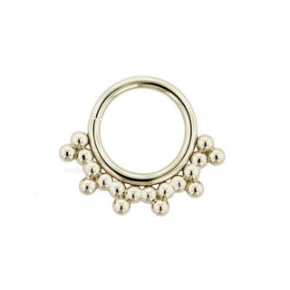 Sabrina ring in 18k white gold, 16g