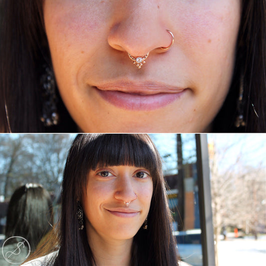 New Service: Septum Piercing with Circular or Decorative Ring