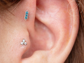 New/Healing Ear Cartilage: Helix, Flat, Conch, Tragus, Forward Helix, Faux Rook