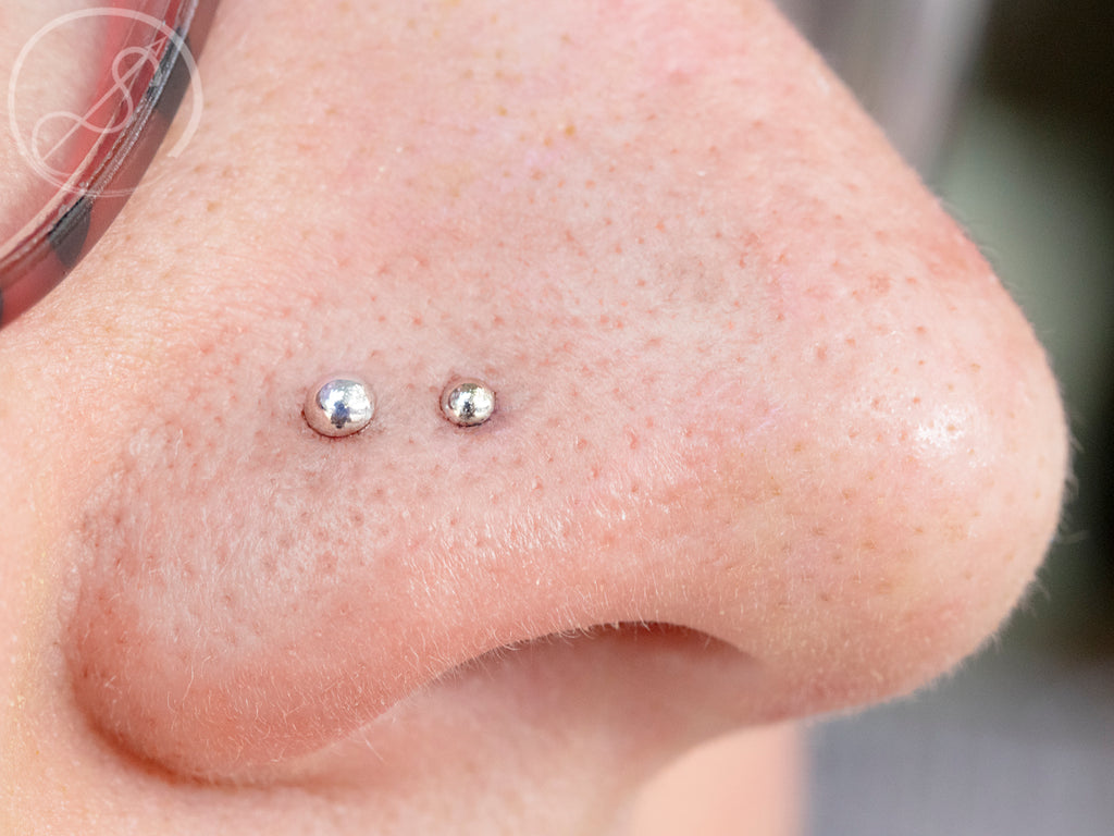 Nostril with 2 & 2.5mm domes