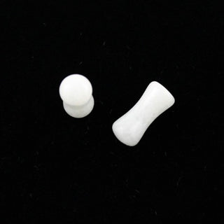 Stone saddle flare plugs, 8g