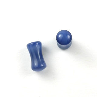 Stone saddle flare plugs, 0g