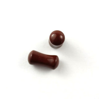 Stone saddle flare plugs, 0g