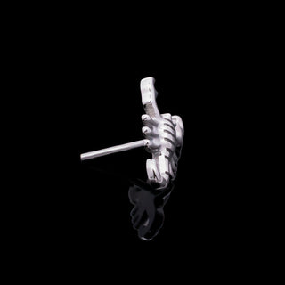 Lucian scorpion threadless end in titanium