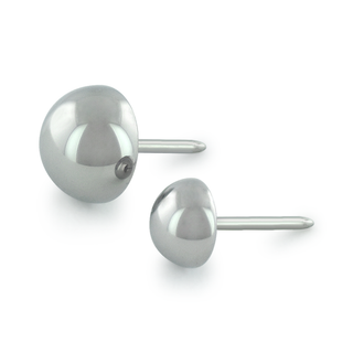 Dome threadless end in titanium