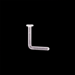 Quartz glass nostril retainer 18g (1mm), SF
