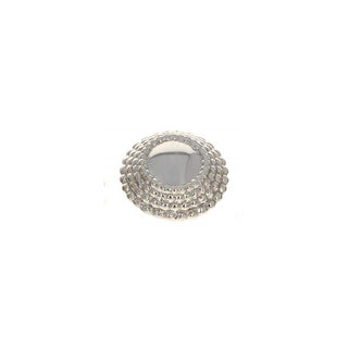 Hera threadless end in white gold, 4mm