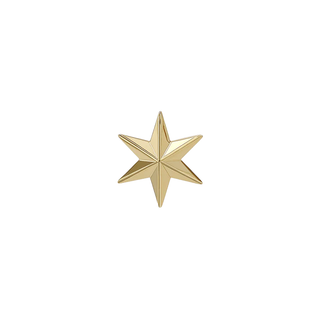 Nstar threadless end in yellow gold, 4.5mm