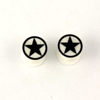 Star plug in silicone, 0g